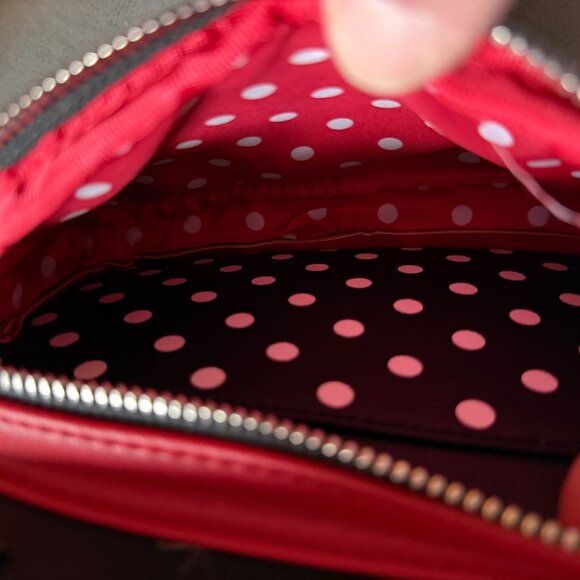 Minnie Mouse Polka Dot Mini Backpack By Disney Loungefly - Picture 7 of 8